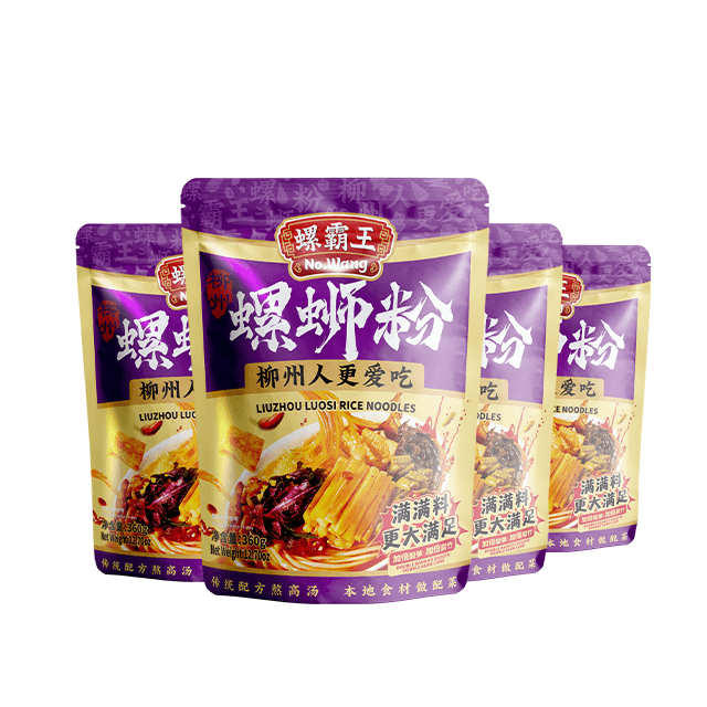 Chinese Specialty Perilla Flavor Liuzhou Luosifen Popular River Snail Rice Noodles
