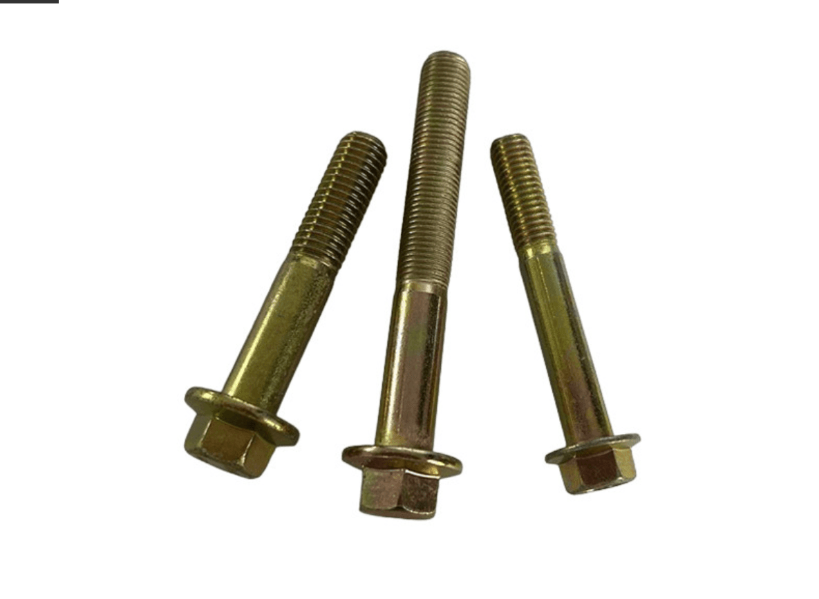 Hex bolt with flange face