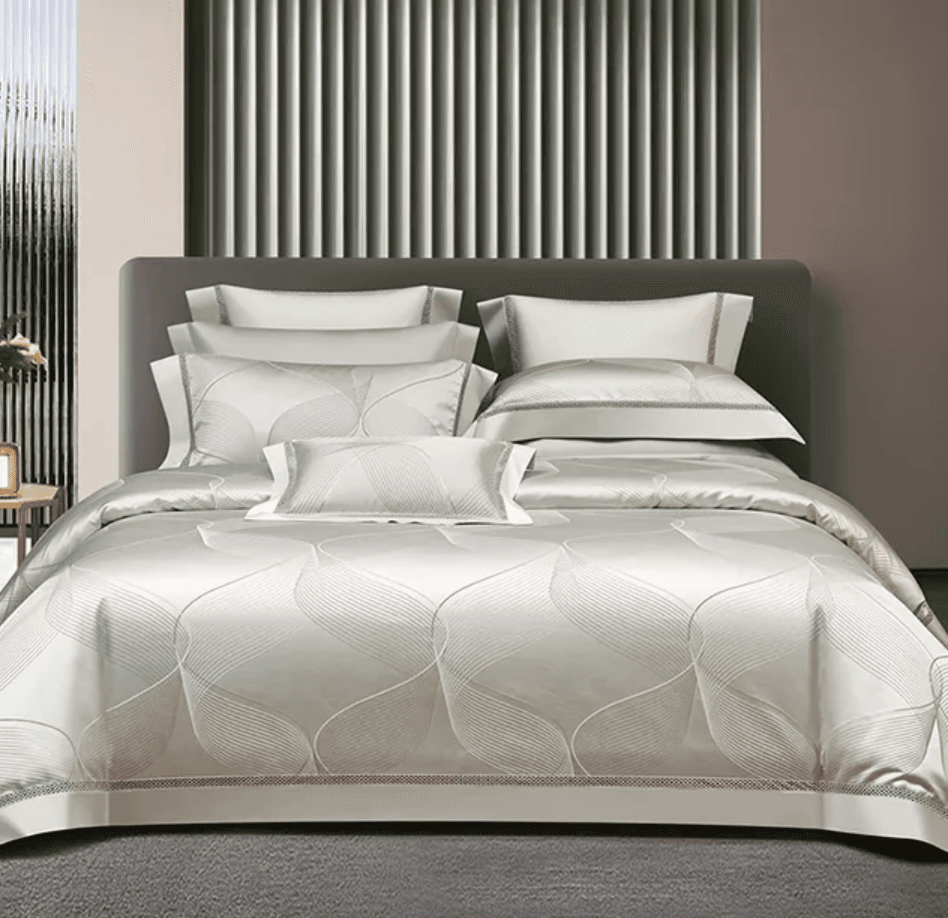 Tencel Modal Jacquard Quilt Cover Set Premium Quality