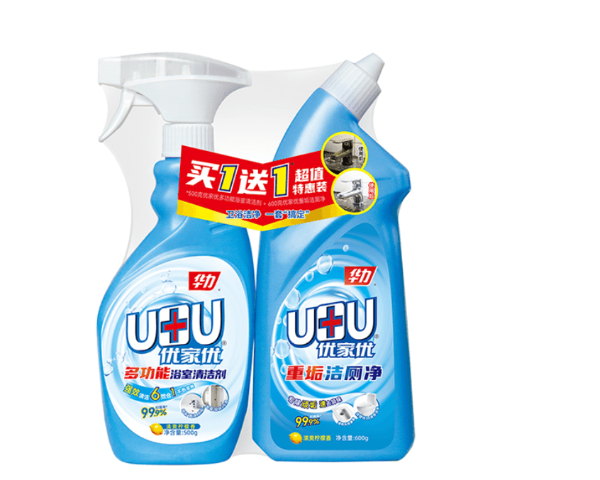 Bathroom Cleaner (Value Pack – Buy 1 Get 1 Free)