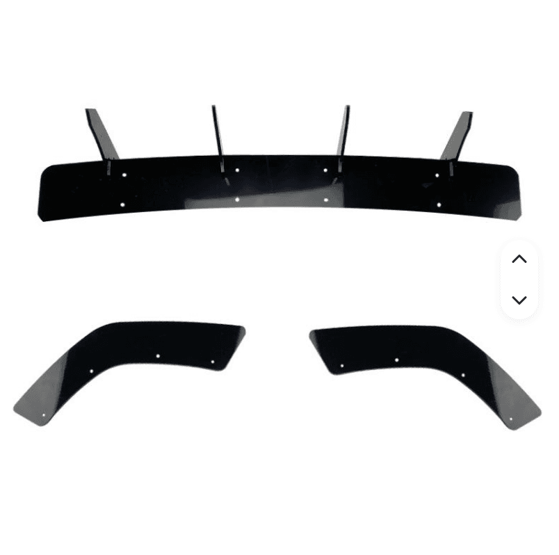 Rear Diffuser Canards Kit for Hyun-dai I30 N Hatchback 2017-2019