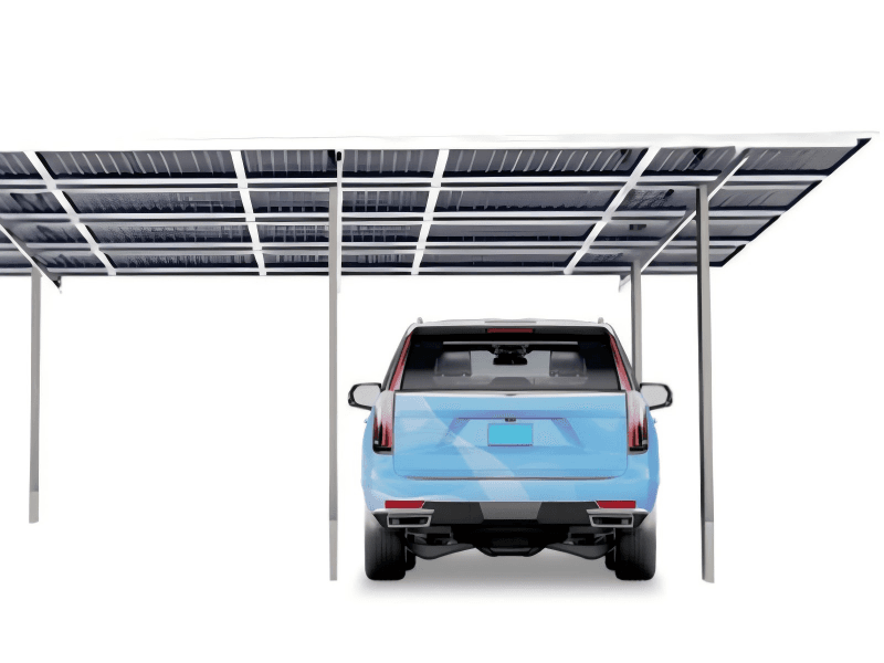 Vehicle Shed Photovoltaic Stents