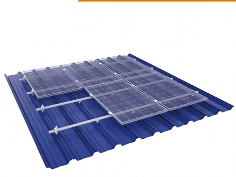 Colored Steel Tile Roof Photovoltaic Stents